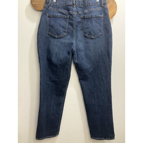 Gloria Vanderbilt Amanda Blue Jeans Women's Size 16 Mom Jeans - Picture 3 of 6